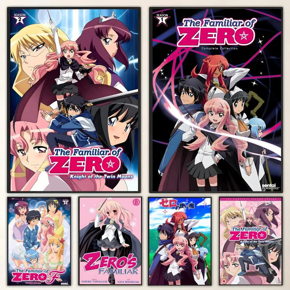 The Familiar of Zero HD Poster – Anime Wall Art Decor Anime Wall Poster Axl