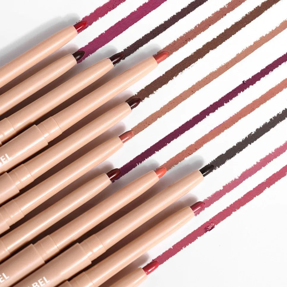 Vegan Waterproof Matte Lip Liner – Long-Lasting Nude Lip Pencil Matte Lip Liner Axl