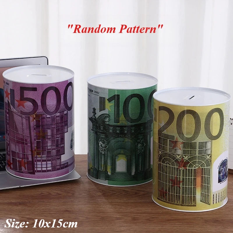 Nordic Metal Piggy Bank – Coin & Cash Saving Jar for All Ages Metal Piggy Bank Axl Euro M