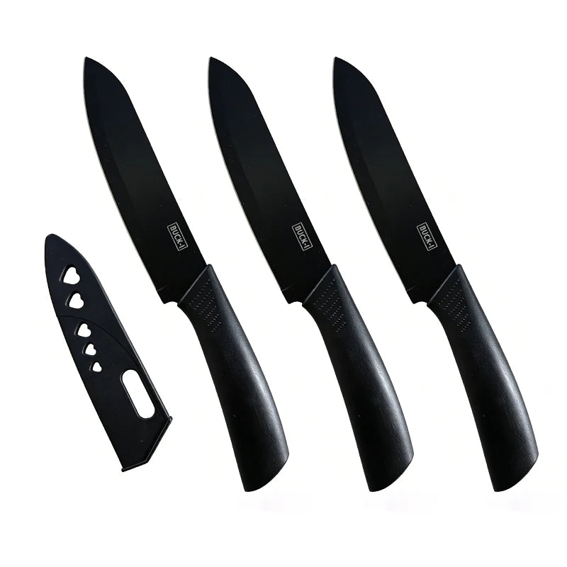 Stainless Steel Paring Knife with Sheath – 1/3/6 Pack Paring Knife Set Axl 3pcs