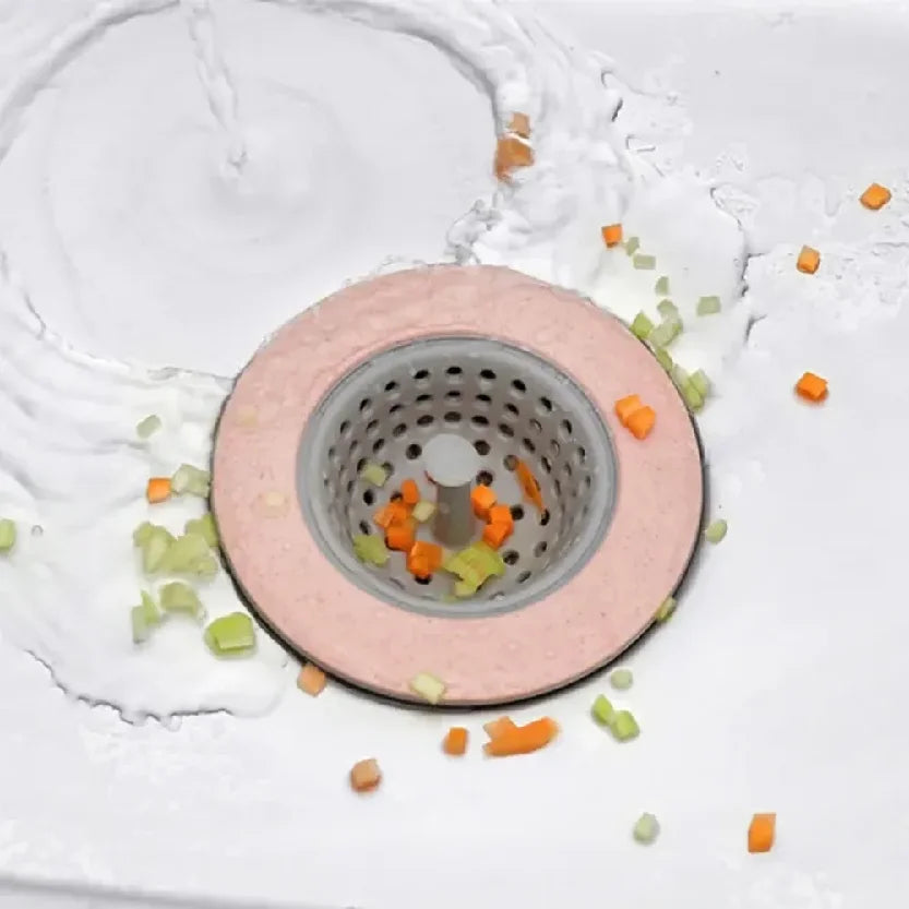 Silicone Sink Strainer – Anti-Clog Hair & Drain Filter Sink Drain Strainer Axl