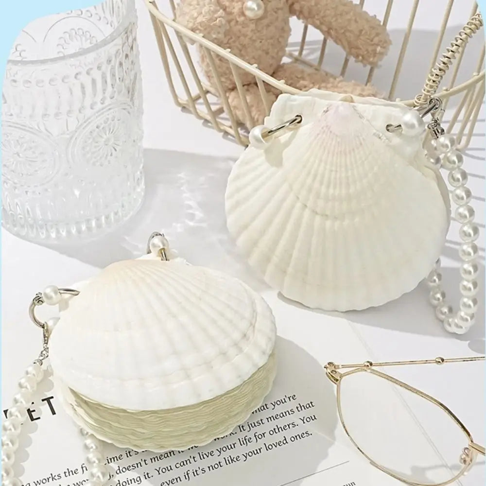 Natural Seashell Notebook – Loose-Leaf Blank Notepad for Students Novelty Notebook Axl