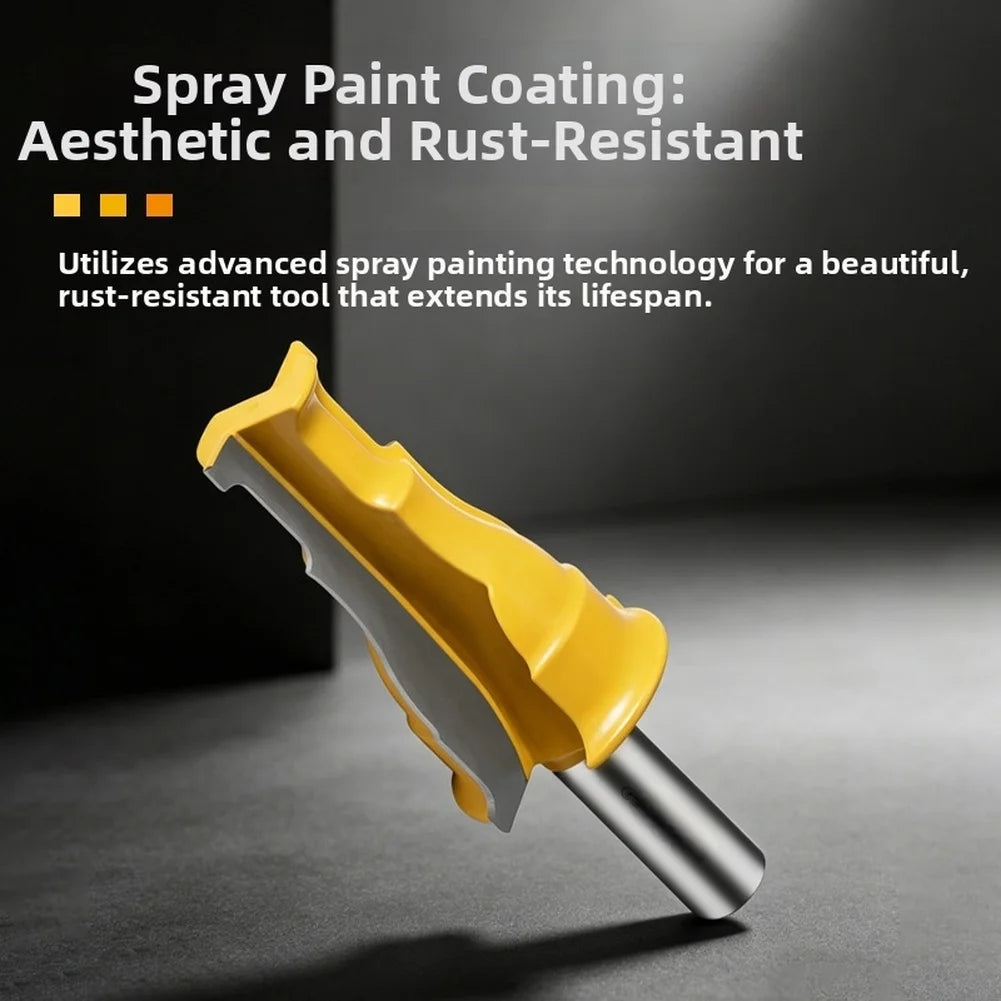 1/2" Shank Router Bit – Cabinet & Door Edge Profiling Cutter Router Bit Axl