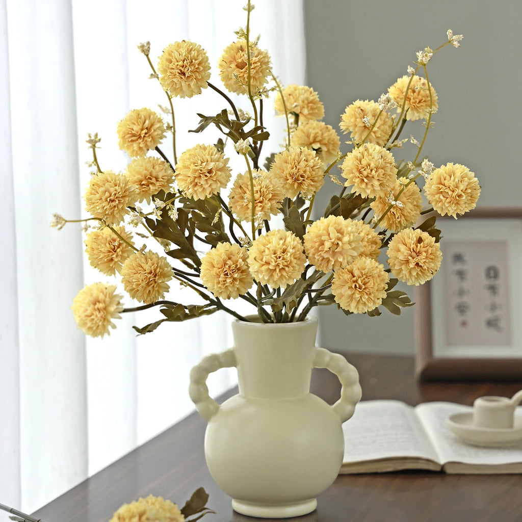Silk Chrysanthemum Artificial Flowers – Wedding & Home Decor Artificial Silk Flowers Axl