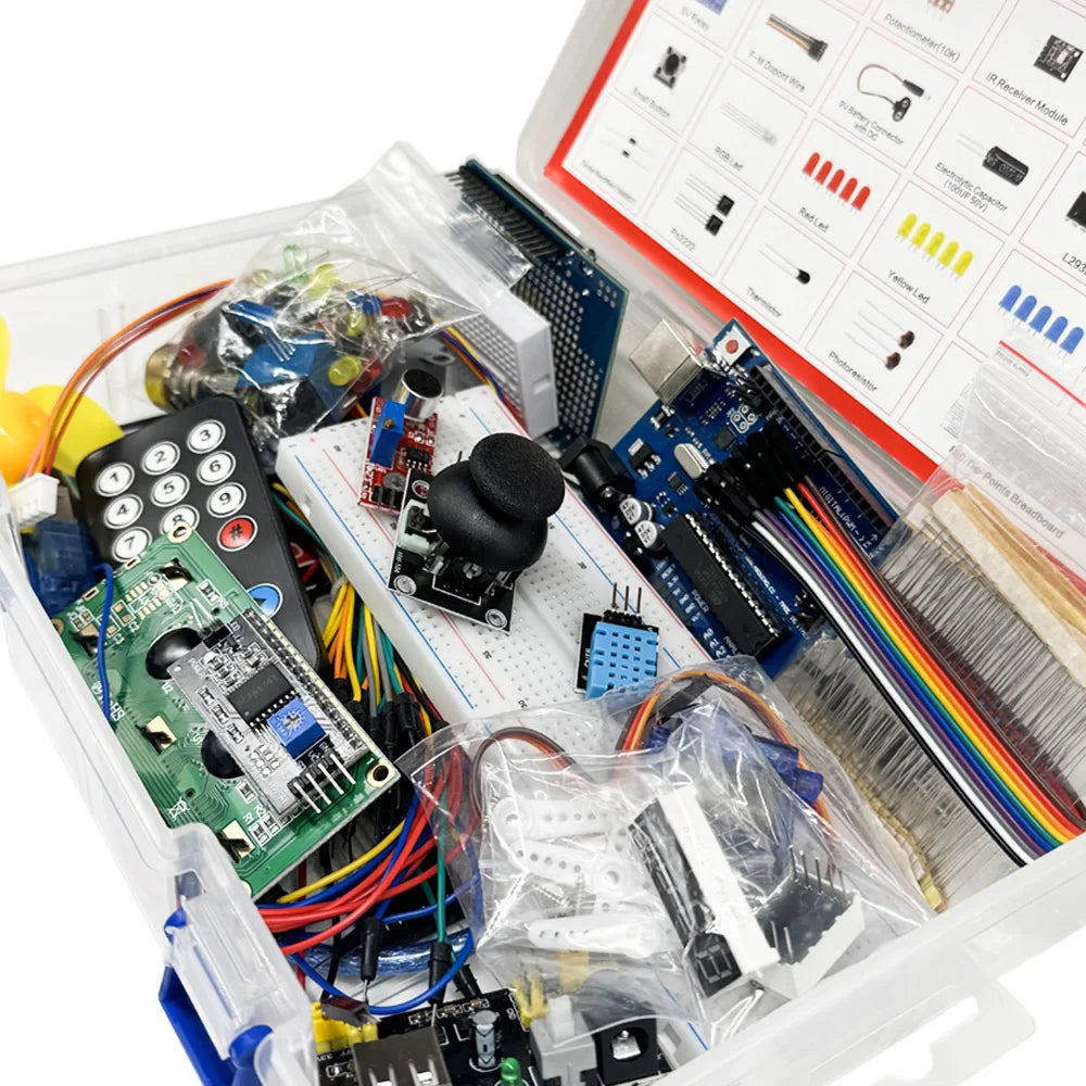 RFID Arduino R3 Starter Kit – ATmega328P 830-Hole Breadboard Electronics Starter Kit Axl