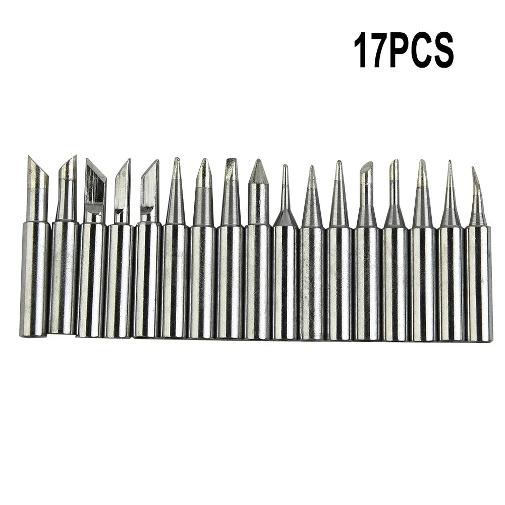 17-Pc 900M-T Soldering Iron Tips Set – Copper Alloy Soldering Iron Tips Axl