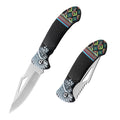 Folding Kitchen Knife – Stainless Steel Fruit & Vegetable Peeler Folding Kitchen Knife Axl 1pc Black