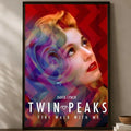 Twin Peaks Wall Poster – Self-Stick HD Waterproof Wall Art Wall Art Poster Axl White01 50X70cmNoframe