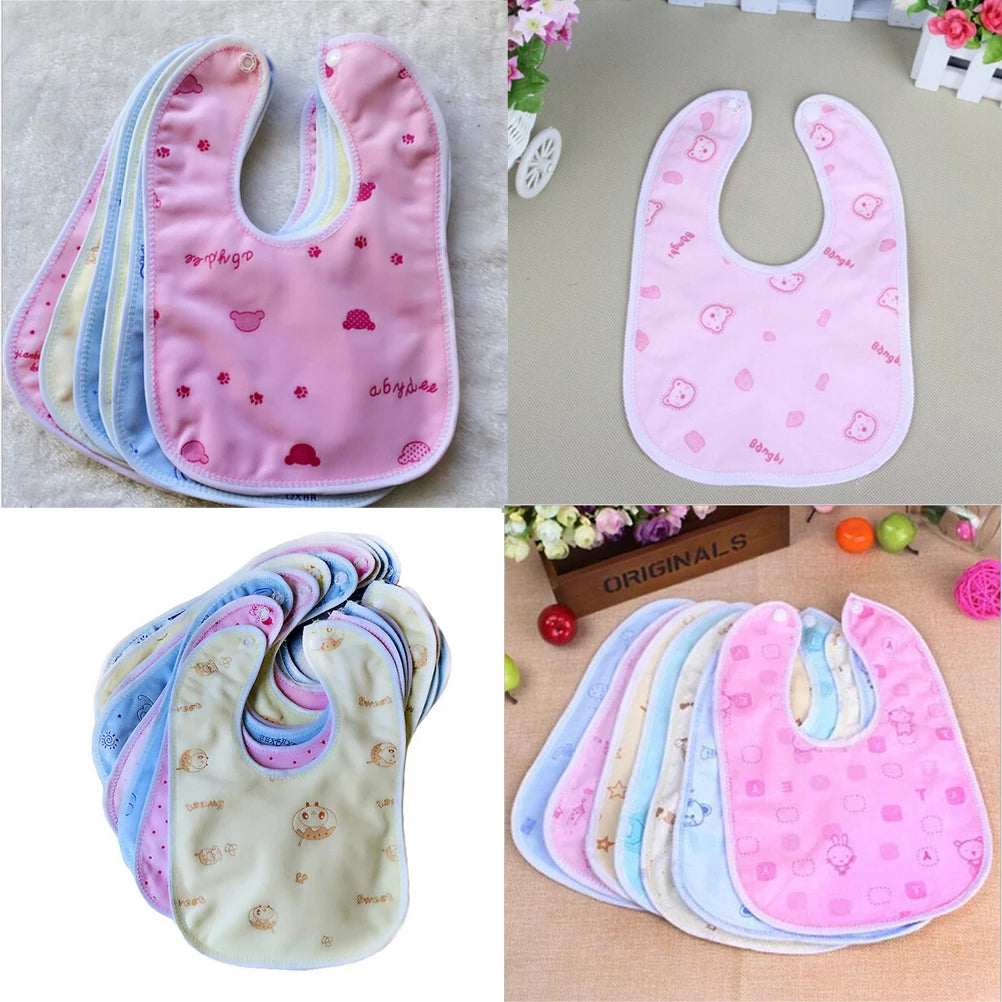 Waterproof Cartoon Cotton Baby Bib for Newborn & Toddler Baby Bib Axl