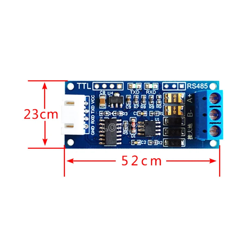 TTL to RS485 Converter Module – Auto Flow Control for Arduino Serial Converter Module Axl