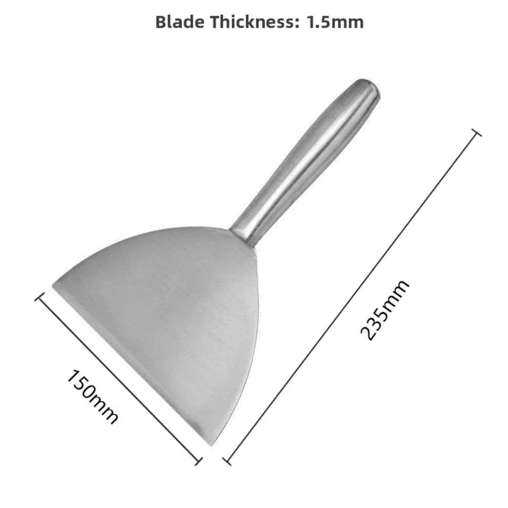 Stainless Steel Scraper Spatula 2–6 Inch | Paint & Wall Tool Scraper Spatula Axl 6 Inches China Mainland