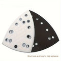 Triangle Sanding Pad – Dust-Free Rubber Replacement Backing Plate Sanding Pad Axl 1pc
