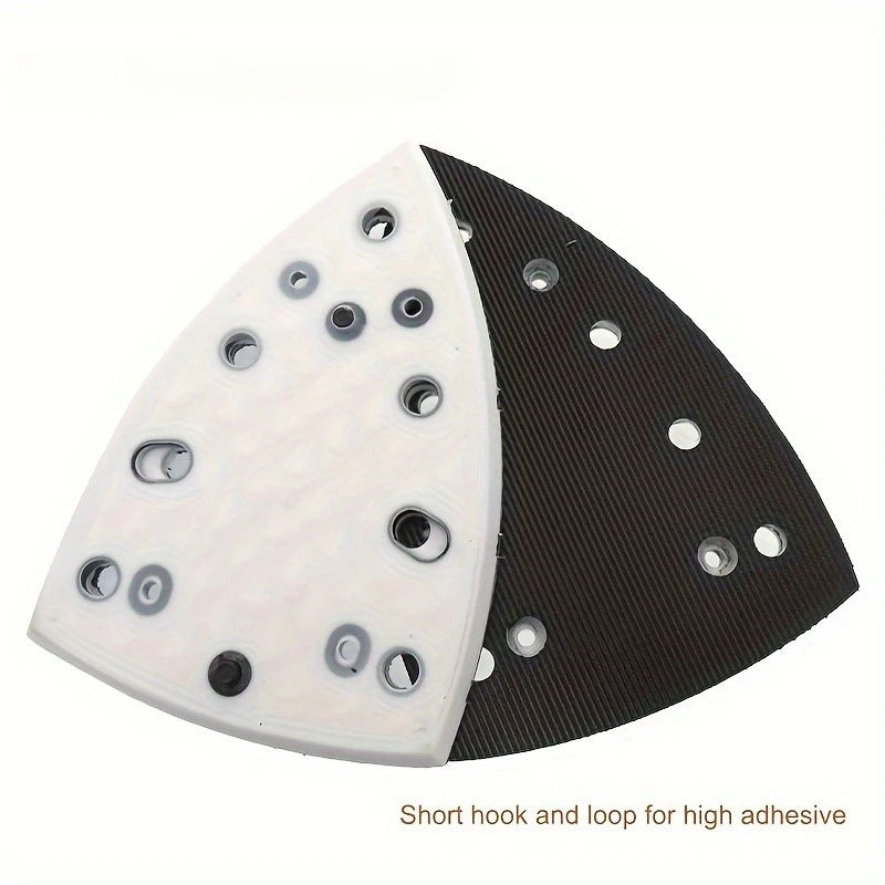 Triangle Sanding Pad – Dust-Free Rubber Replacement Backing Plate Sanding Pad Axl 1pc