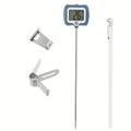 KT THERMO Digital Candy Thermometer – Kitchen & BBQ Cooking Kitchen Thermometer Axl Smoky Blue