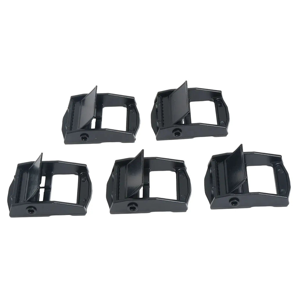 25mm Zinc Alloy Cam Buckles – 5-Pack Cargo Strap Tensioners Cargo Cam Buckles Axl