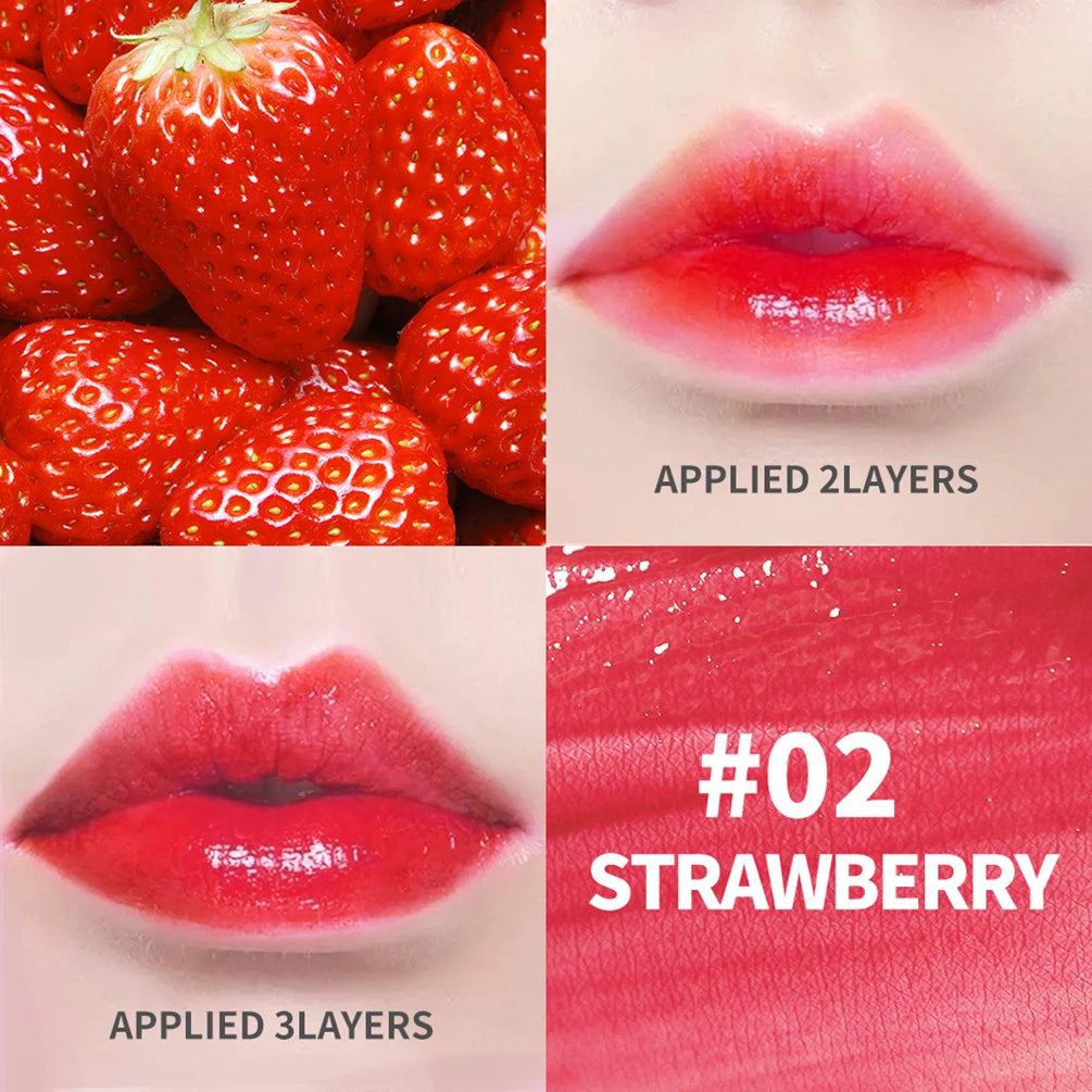 Vegan Jelly Lip Tint – Matte 3-in-1 Lip & Cheek Stain Lip & Cheek Tint Axl 02 1pcs NO LOGO