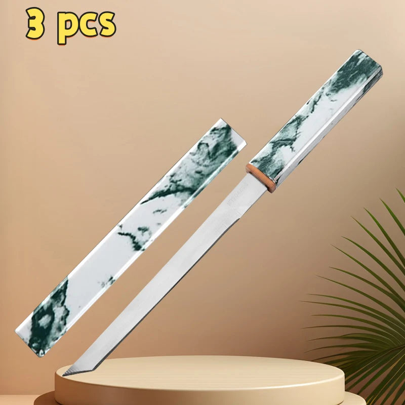 Stainless Steel Pocket Knife – Fruit, Veg & Camping Utility Pocket Utility Knife Axl 1pcs