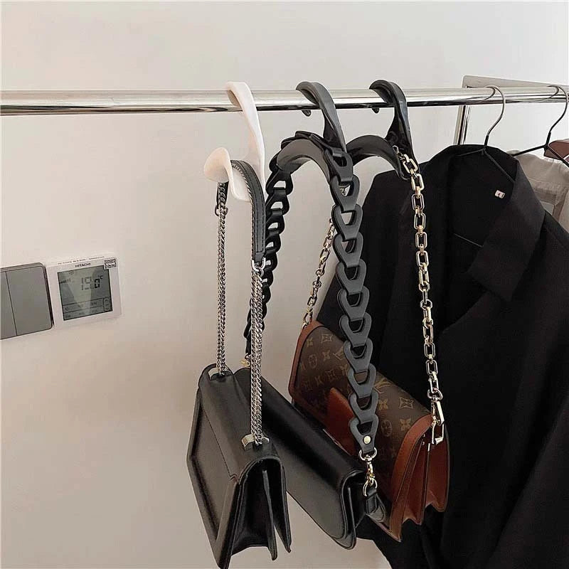 Arched Handbag Hanger Hook – Closet Purse & Bag Organizer Closet Bag Hanger Axl