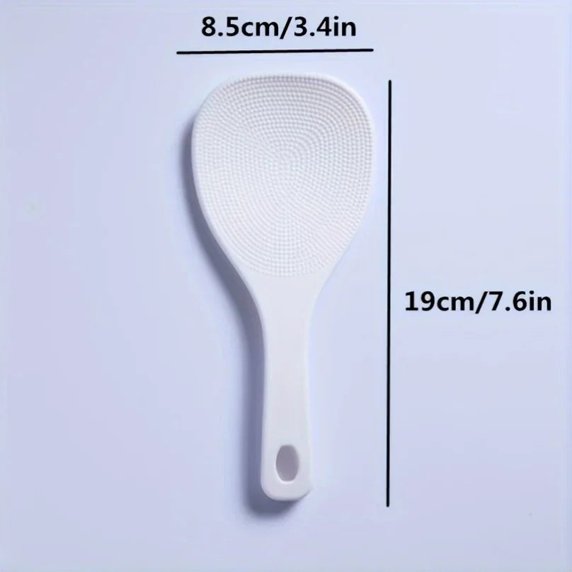 Plastic Rice Paddle Spoon – Non-Stick & Anti-Scald Kitchen Utensil Axl