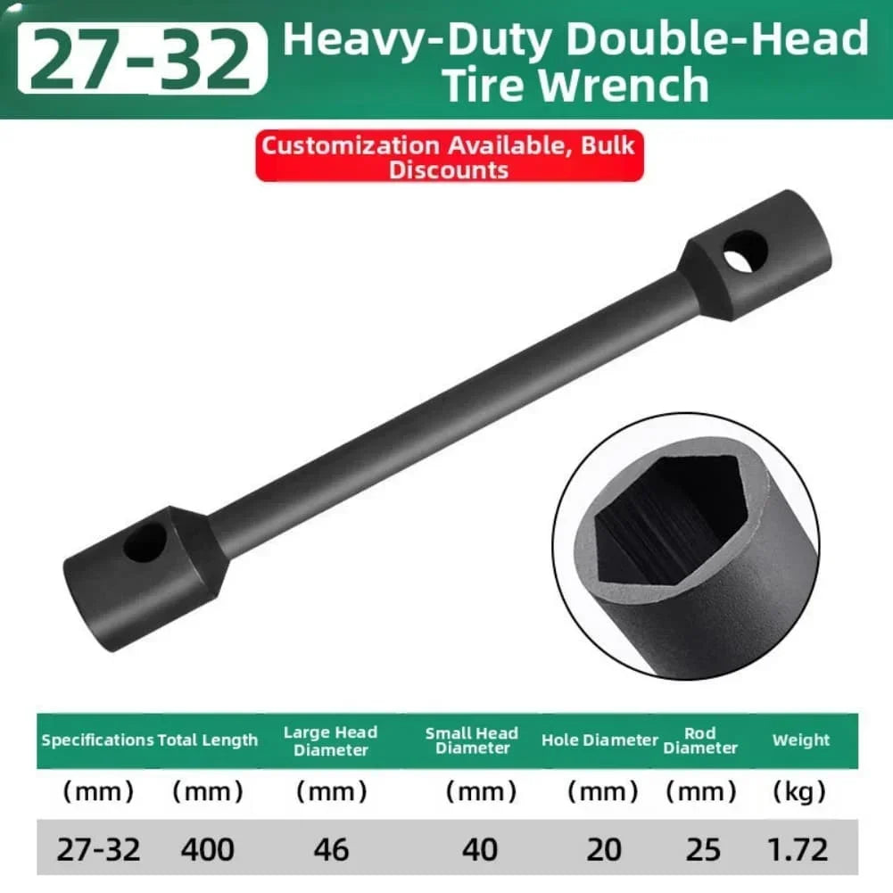 Double-Ended Tire Lug Nut Socket Wrench – High-Carbon Steel Socket Wrench Axl 2158 China Mainland