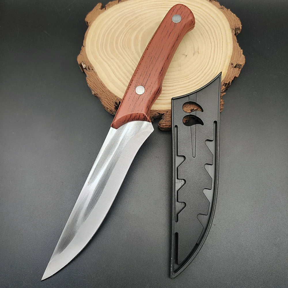 Stainless Steel Boning Knife with Sheath | 14.6cm Sharp Blade Boning Knife Axl