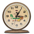 Retro Mechanical Alarm Clock – Metal Desk Clock with Chicken Mechanical Alarm Clock Axl Dark Khaki