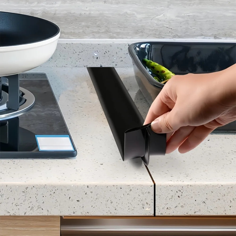 Silicone Stove Counter Gap Sealing Strip 63cm | T-Shape Cover Kitchen Gap Sealing Strip Axl