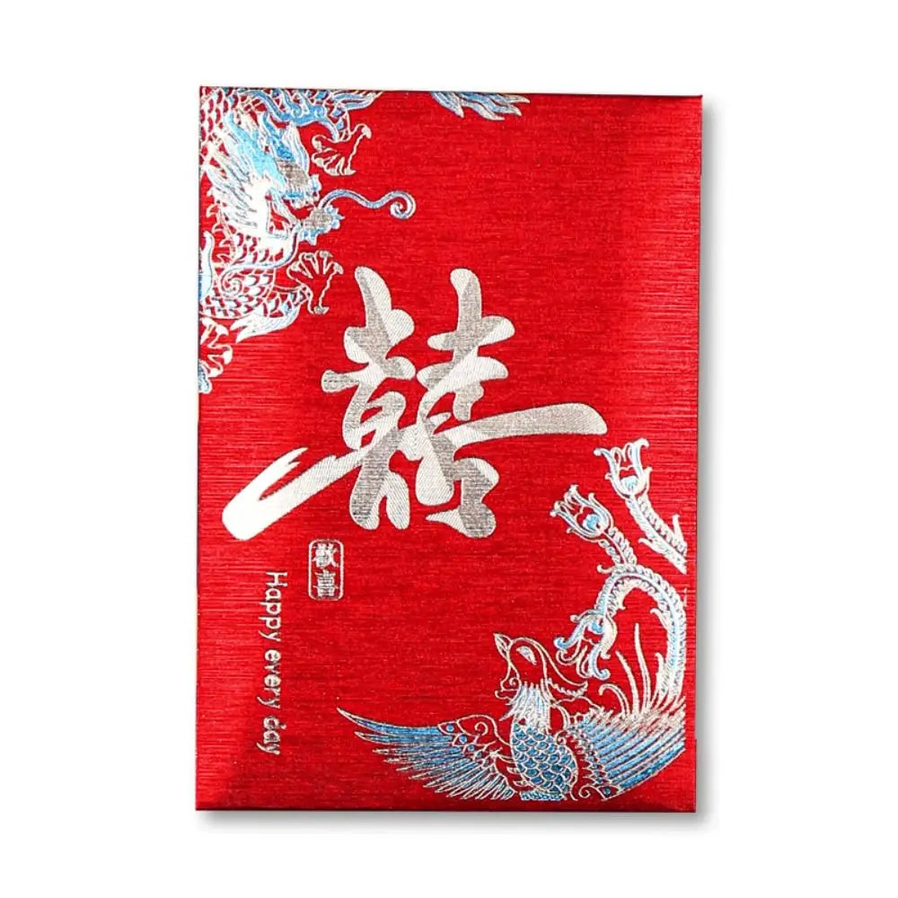 20-Pack Chinese Red Envelopes – Lucky Money Gift Bags Red Envelopes Axl