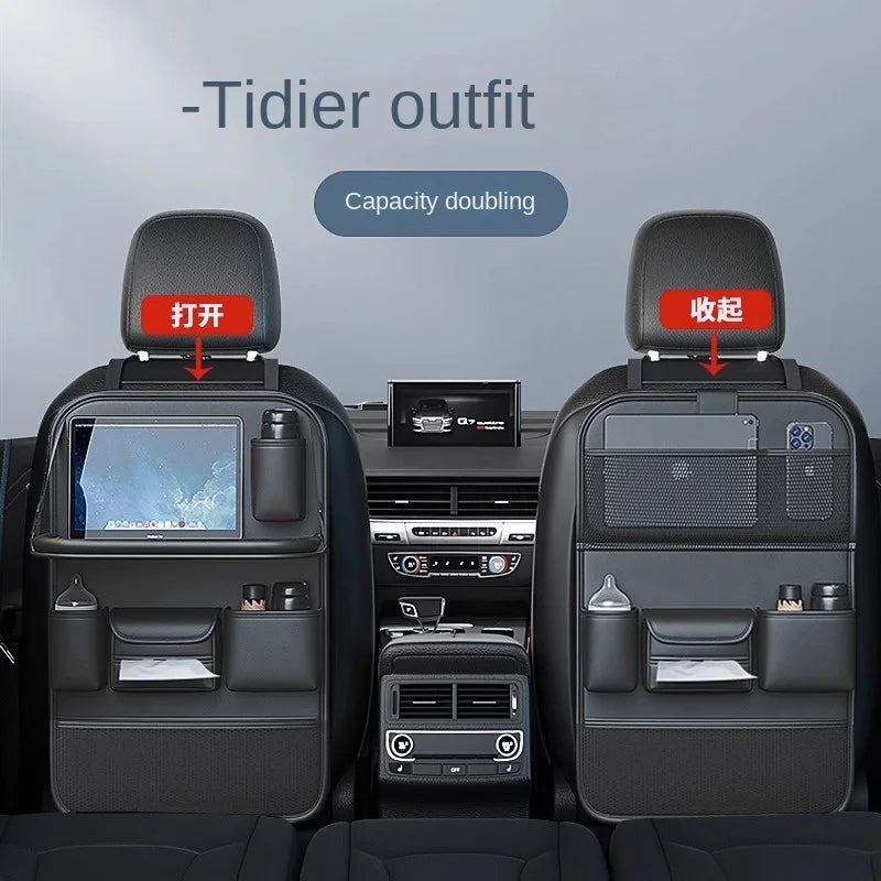 Car Backseat Organizer – Dining Table, Tablet Holder & Pockets Backseat Car Organizer Axl