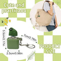 Rechargeable Croaking Frog Fidget Keychain – LED & Sound Fidget Keychain Toy Axl As show