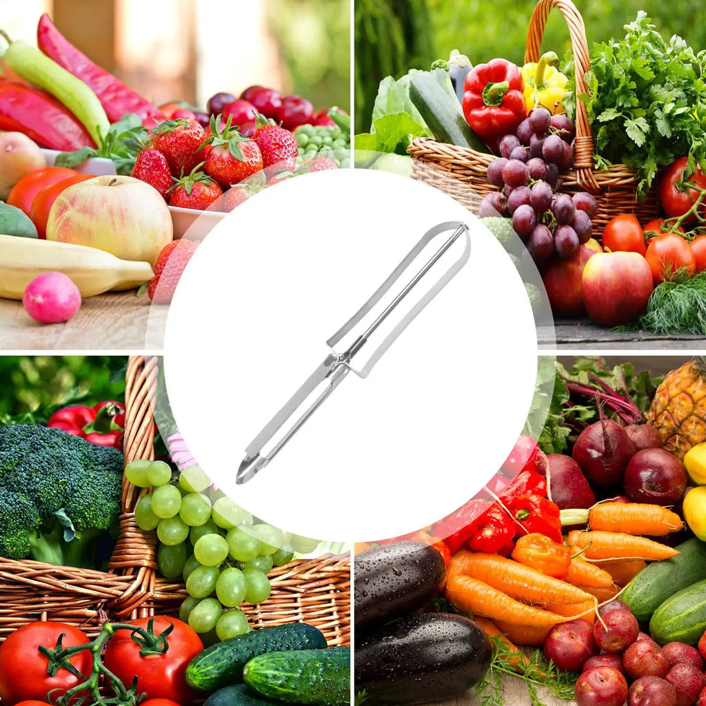 Stainless Steel Vegetable Peeler – Multi-Function Kitchen Tool Vegetable Peeler Axl Default Title