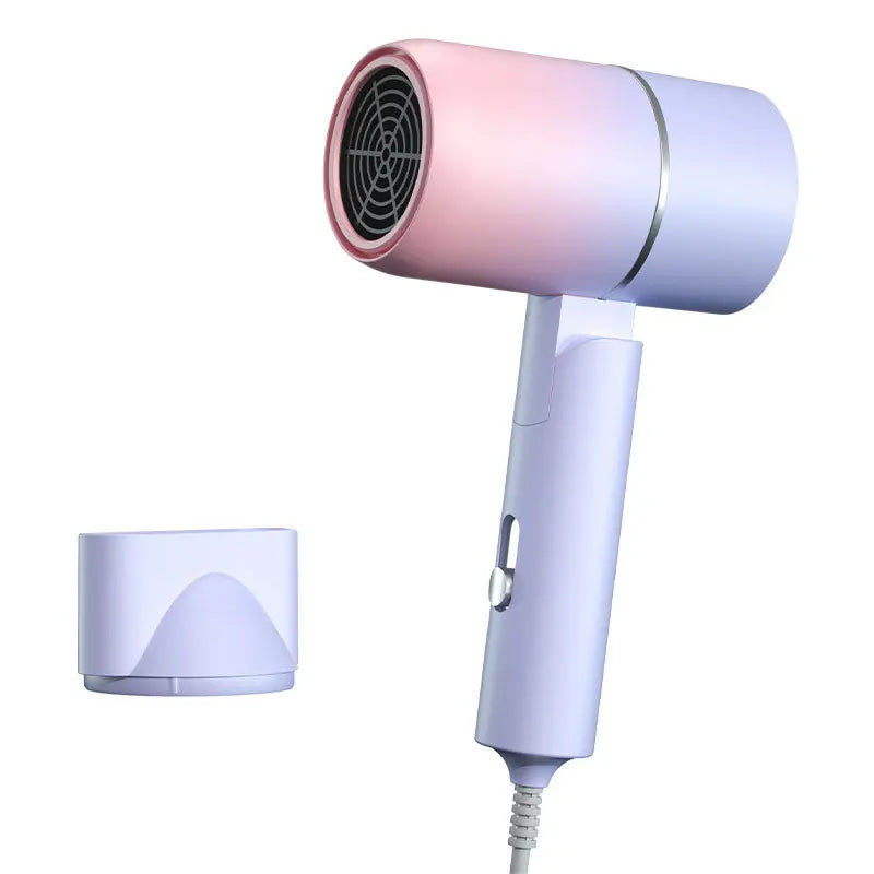 BALASHOV Mini Folding Hair Dryer 750W Travel Blow Dryer + Bag Travel Hair Dryer Axl Gradual Change EU