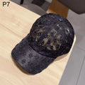 Adjustable Lace Flower Baseball Cap – Women's Summer Sun Hat Lace Baseball Cap Axl 7