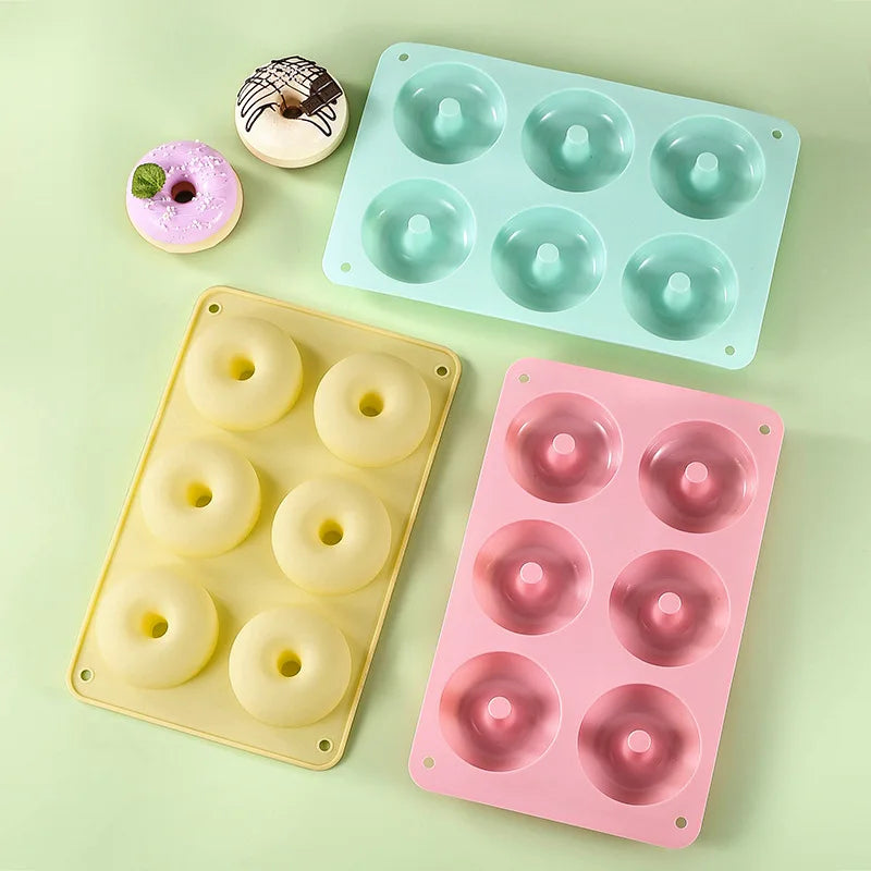 Food Grade Silicone Donut & Macaron Mold | Cookie Baking Tool Silicone Baking Mold Axl