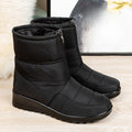 Women's Winter Snow Boots – Plush Lined Non-Slip Ankle Boots Women's Snow Boots Axl black 38