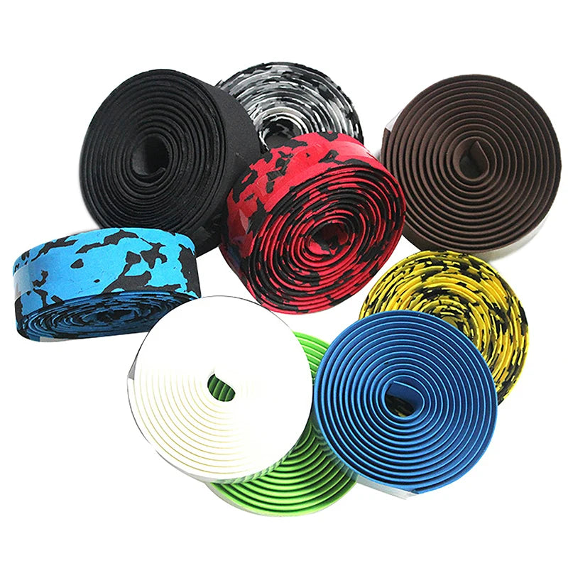 EVA Bicycle Handlebar Tape 2PCS – Reflective Wrap & Bar Plugs Handlebar Tape Axl
