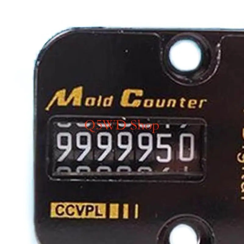 7-Digit Mechanical Mold Counter 0–9999999 | Industrial Use Mechanical Counter Axl