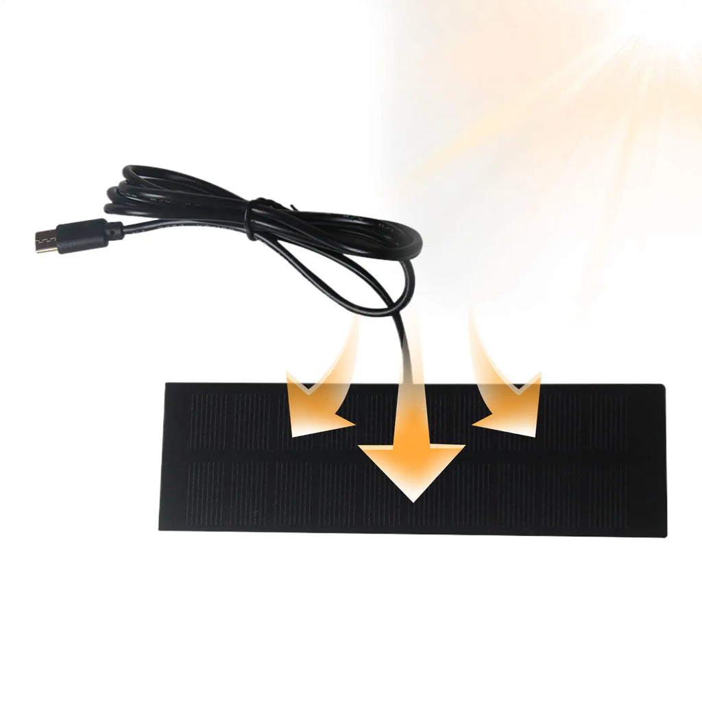 Portable Foldable Solar Panel 5W USB Type-C Outdoor Charger Portable Solar Charger Axl