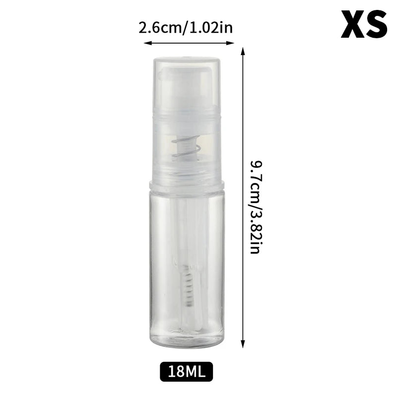 Refillable Powder Spray Bottle – Talcum Dispenser 18–120ml Powder Spray Bottle Axl 18ml