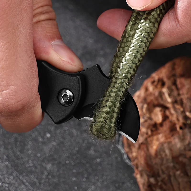 Mini Folding Pocket Knife – Stainless Steel Keychain Blade Folding Pocket Knife Axl