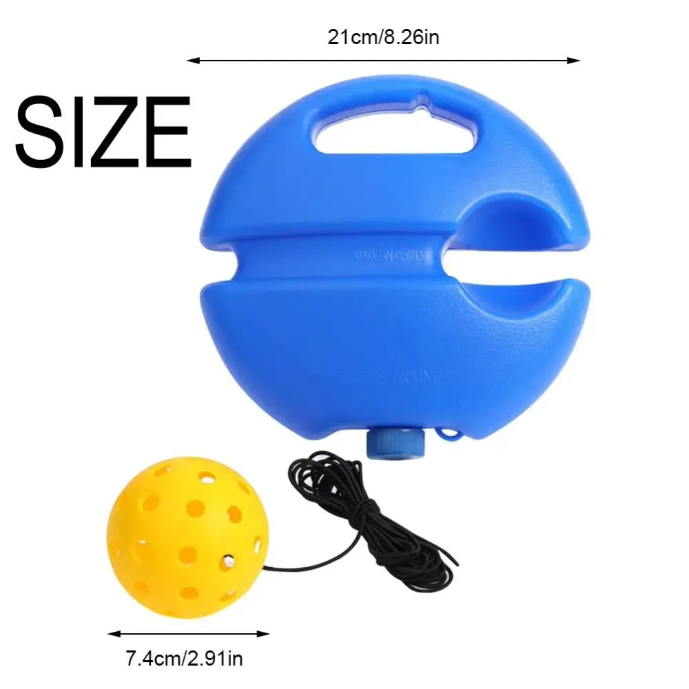 Pickleball Trainer Set – Water-Fillable Base & Elastic Rope Pickleball Trainer Axl