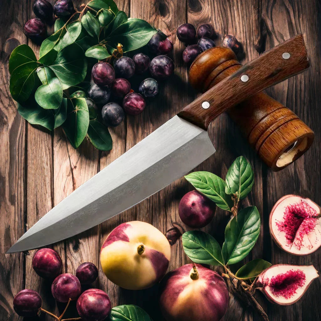 Heavy-Duty Boning Knife – Sharp Blade & Wooden Handle Boning Knife Axl Kitchen knife