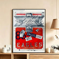 Eagles Band HD Wall Poster | Waterproof Sticky Music Art Decor Music Wall Poster Axl White5 50X70cmNoframe