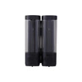 Wall-Mounted Foam Soap Dispenser – ABS Manual Pump Soap Dispenser Axl Black Double Head