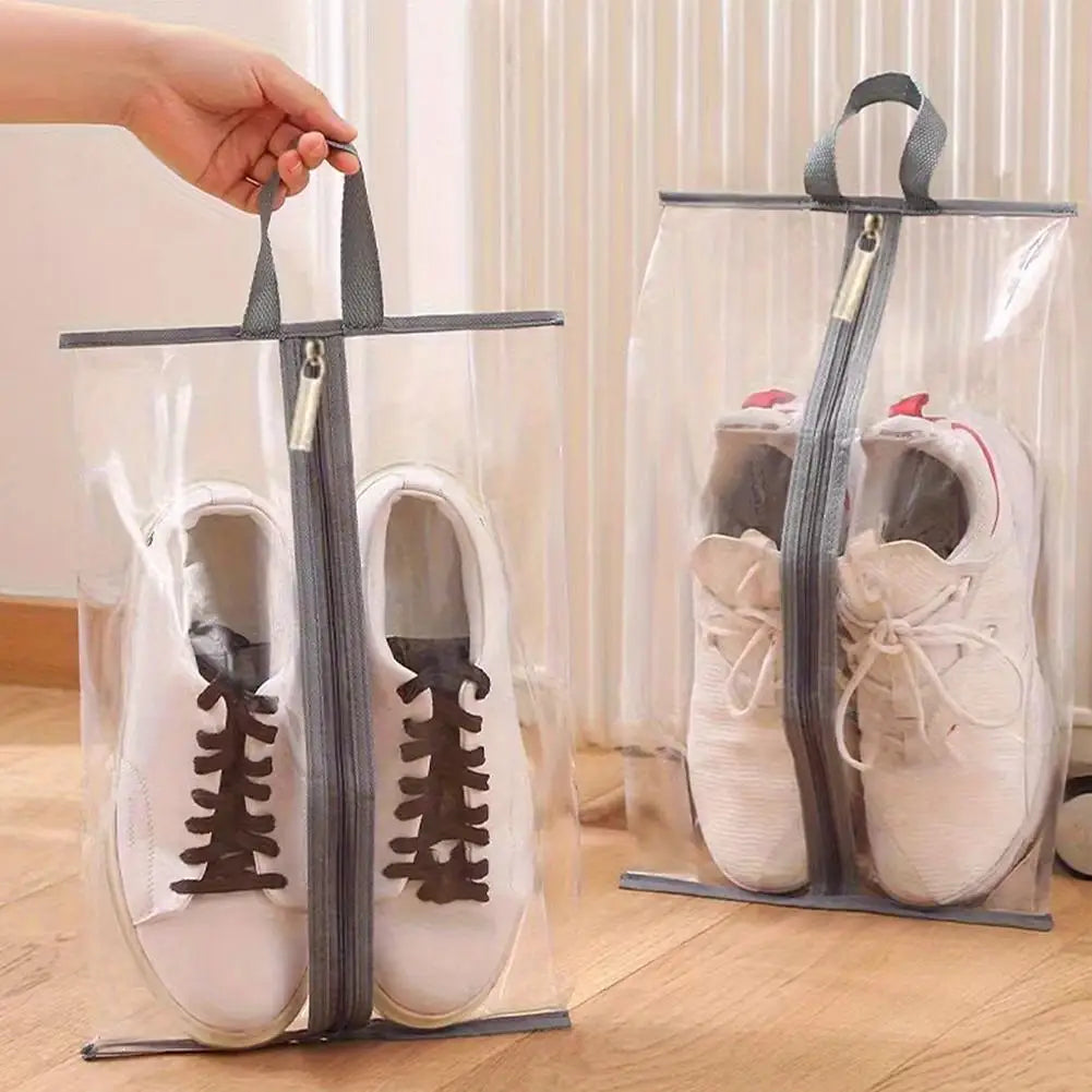 Waterproof Transparent Shoe Storage Bag – S, M & L Sizes Shoe Storage Bag Axl