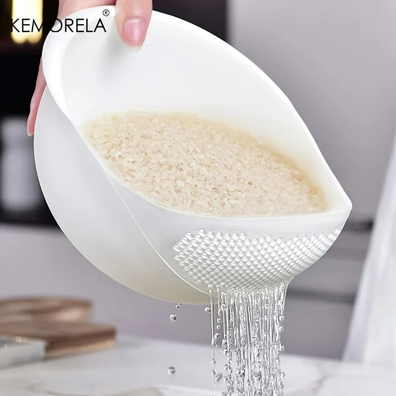 KEMORELA Kitchen Strainer Colander – Fruit, Veg & Rice Basket Kitchen Colander Strainer Axl