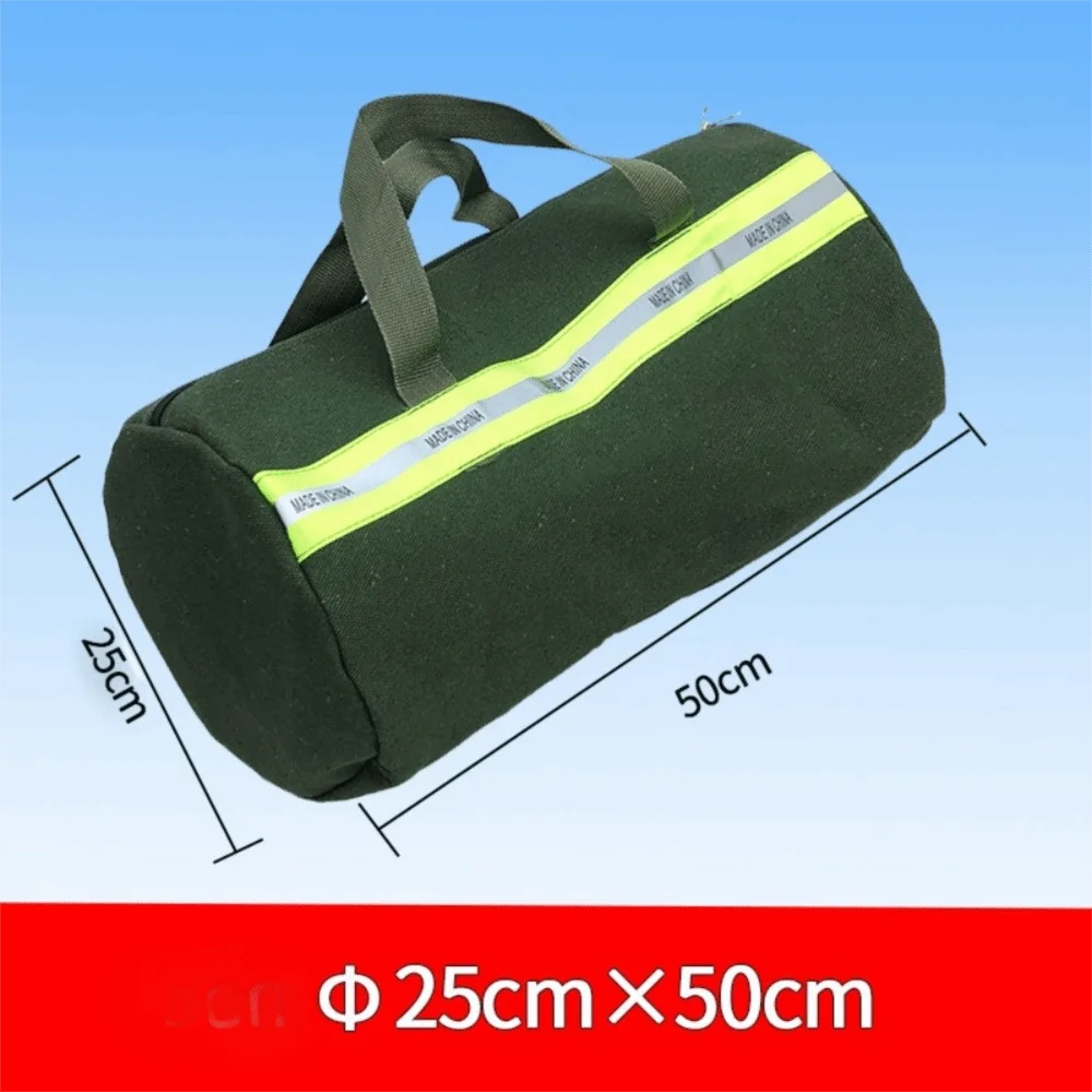 Thick Canvas Tool Storage Bag – Large Capacity Organizer Canvas Tool Bag Axl Round--25-50