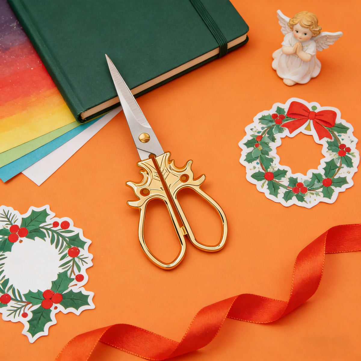 Folding Craft Knife & Embroidery Scissors – Vintage DIY Tool Folding Craft Knife Axl
