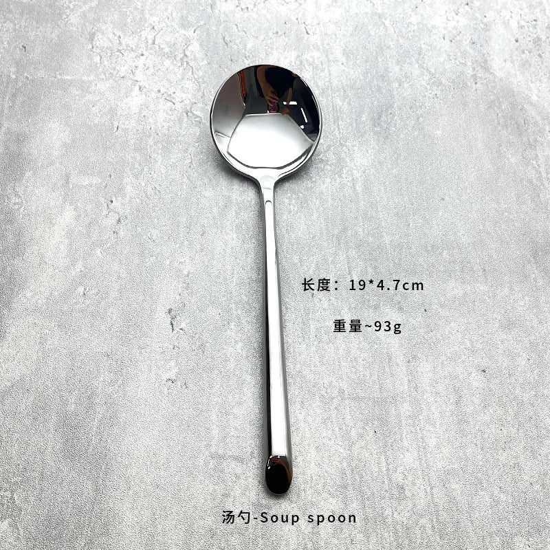 4-Piece Stainless Steel Cutlery Set – Knife, Fork & Spoon Flatware Cutlery Set Axl D China Mainland