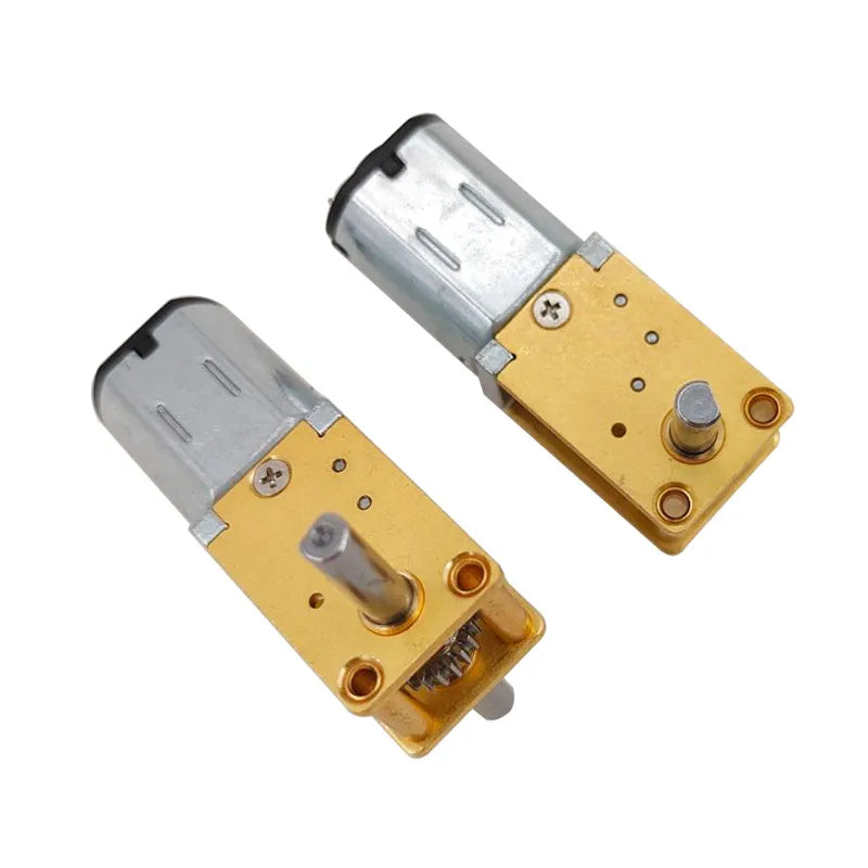 1218-N20 Self-Locking Worm Gear Miniature DC Motor 12V DC Gear Motor Axl